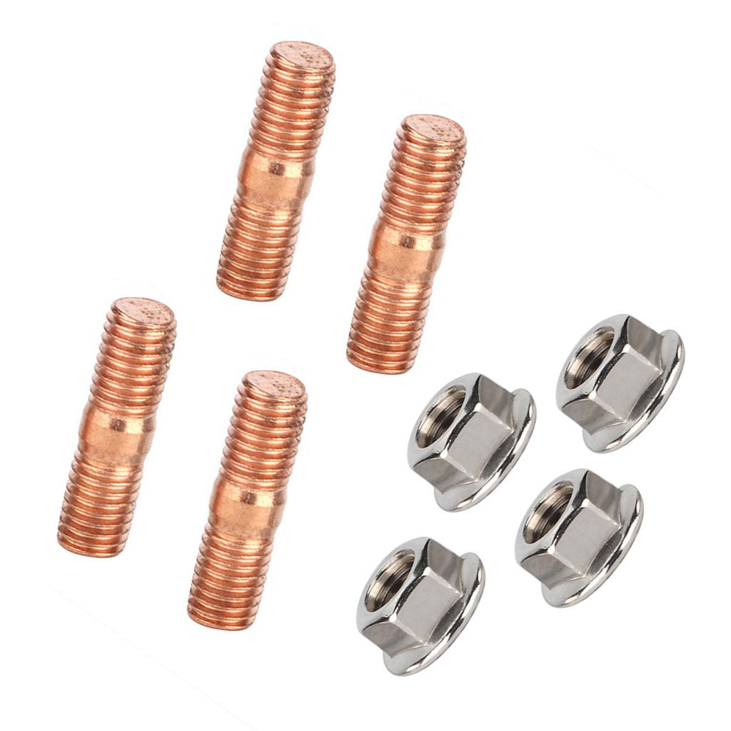 M10x1.50 Thread T3 T4 T6 High Strength Turbo Stud Kit Flange Nuts