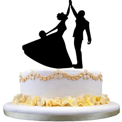 Bellissimi Cake Topper Sposi Coppia Matrimonio Romantico Cake Topper per Torta Nuziale Accessori Decorativi
