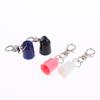 1Pcs Lightweight Multiple Color Keychain Holder Lip Balm Caps Universal Lip Balm Holder Daily Carry