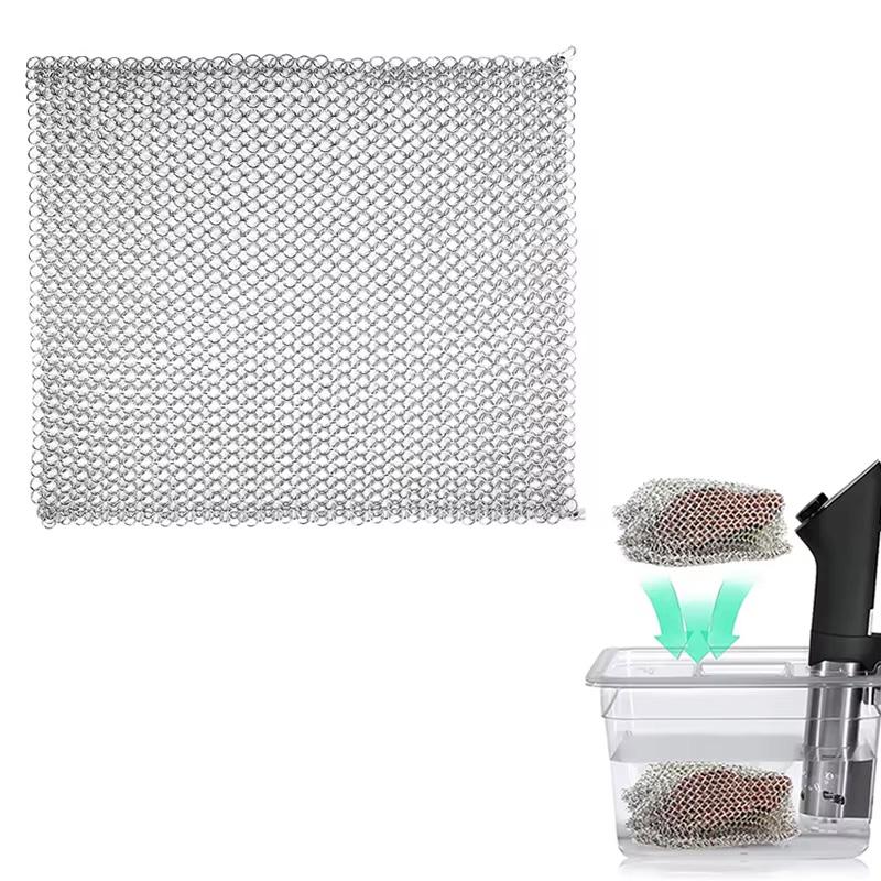 Sous Vide Sinker Weight Food Grade Stainless Steel Mesh Net Secure Immersion Evenly Cook Kitchen Accessory