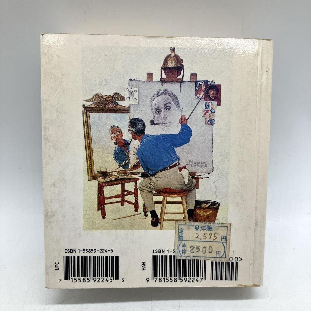 [USED] Norman Rockwell 332 MAGAZINE COVERS Mini Art Book