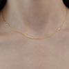 TATIANA (SILVER925) Shining Chain Necklace NZ2011
