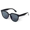 Shiny Black X Smoke Big Wellington Sunglasses for Men and UV Protection Large Colored [FashionBerry] Women, 99% (UV400), Lenses, Face-Slimming Effect,