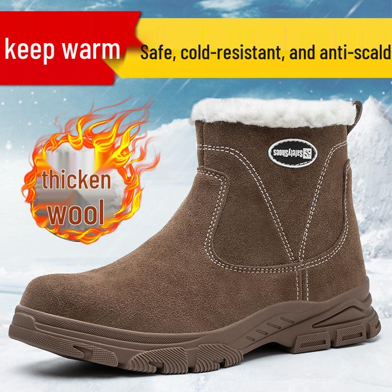 Winter-High-Top-Sicherheitsschuhe: Stoßfest, Durchstichfest, Unisex