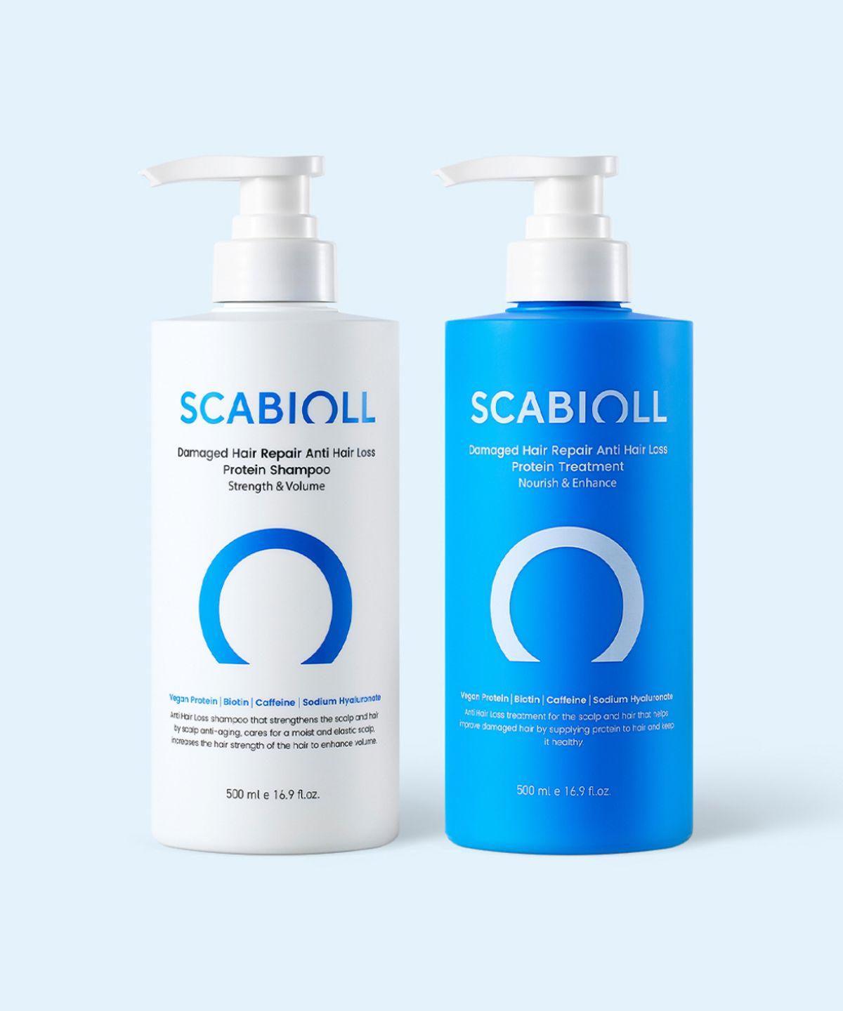 Hair Loss Relief Protein Shampoo 500ml + Treatment 500ml