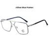 2024 Men's Anti-Blue Light Metal Business Glasses: Anti-Radiation Optical Frames