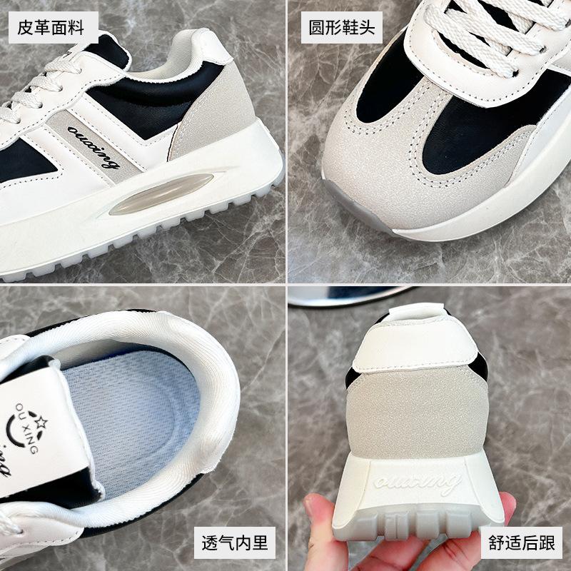 ins Korean version of the new dad shoes for women 2025 spring student running sports platform heightening casual shoes for women G6803