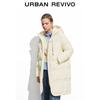 UR 2025 Winter Women's Hooded Loose Down Jacket