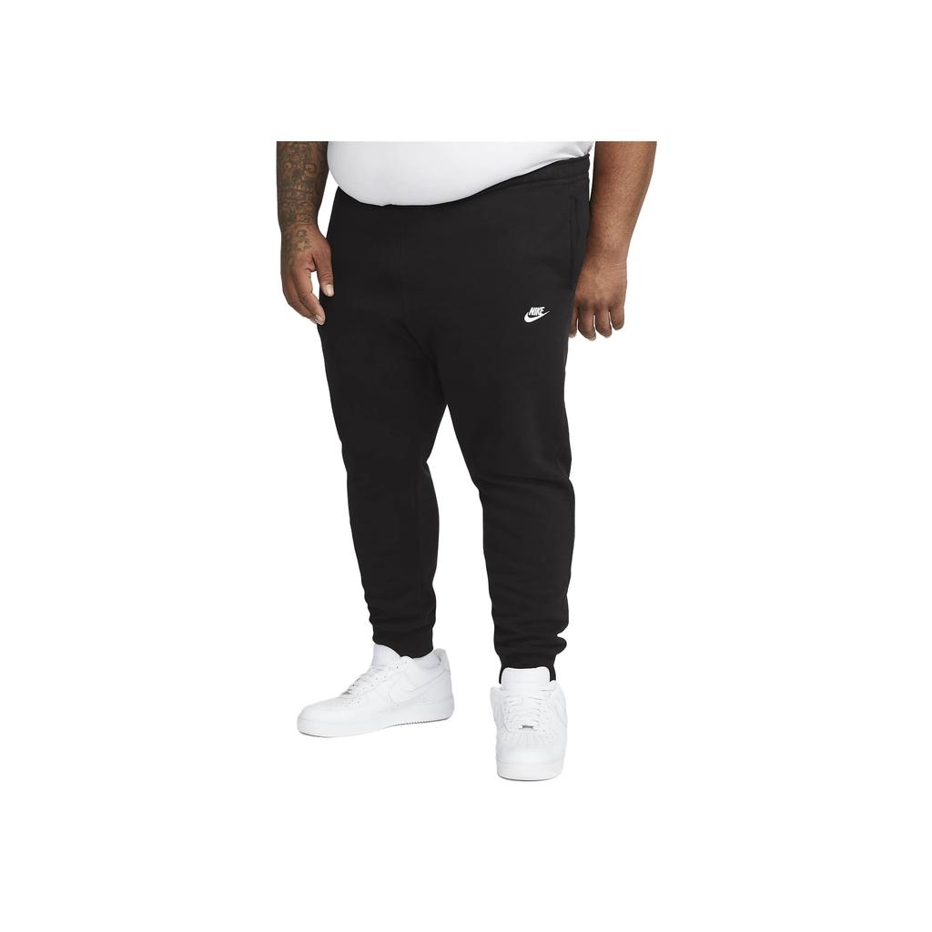 Nike Sportswear Club Fleece Joggers Black/Black/White Men Streetwear BV2671-010