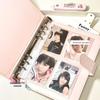 PU Leather Dog A5 Four-Grid Detachable Card & Photo Storage Album Binder