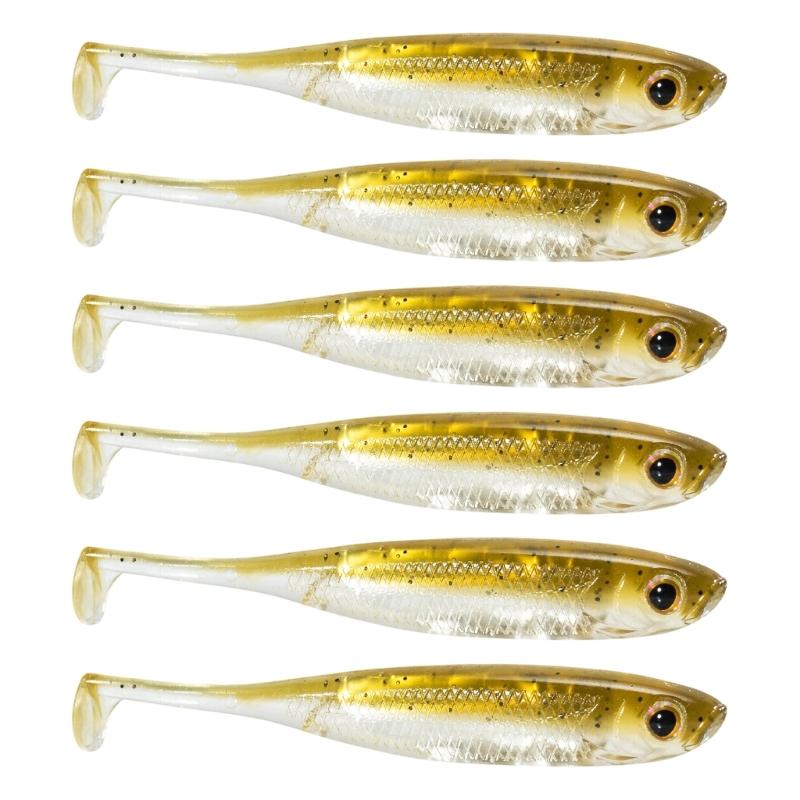 6pcs Floating Fishing Lures Floating Pencil Fishing Lures Top Water Soft Lures for Fish Attraction