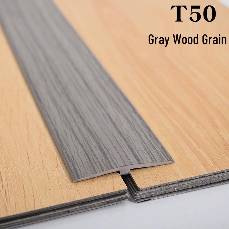 Threshold Strip, Flat Buckle: Wood Floor Finishing & Seam Edge Decorative, Glue-Free, Self-Adhesive Separator for Doorways.