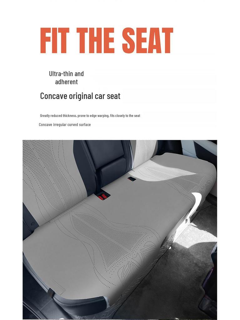 BYD Song Pro Suede Seat Cushion Set: Single and Rear Long Cushion