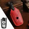 leather car key cover keychain holder case protector for BMW 520 F10 F30 F18 118i 320i 1 3 5 7 Series X3 F25 X4 M3 M5 Accessorie