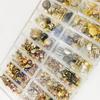 Watch Parts Set, Kit, Assorted Gold and Silver Head Lot Replacement Repair Tool Kit