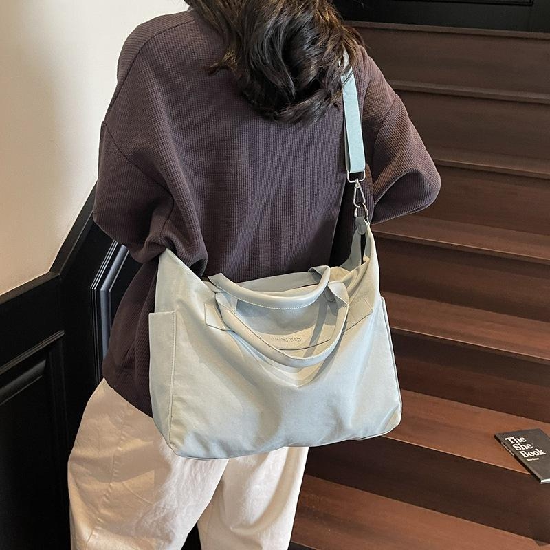 High-value solid color short-distance travel bag, large-capacity wet and dry separation, pull rod luggage boarding fitness yoga bag