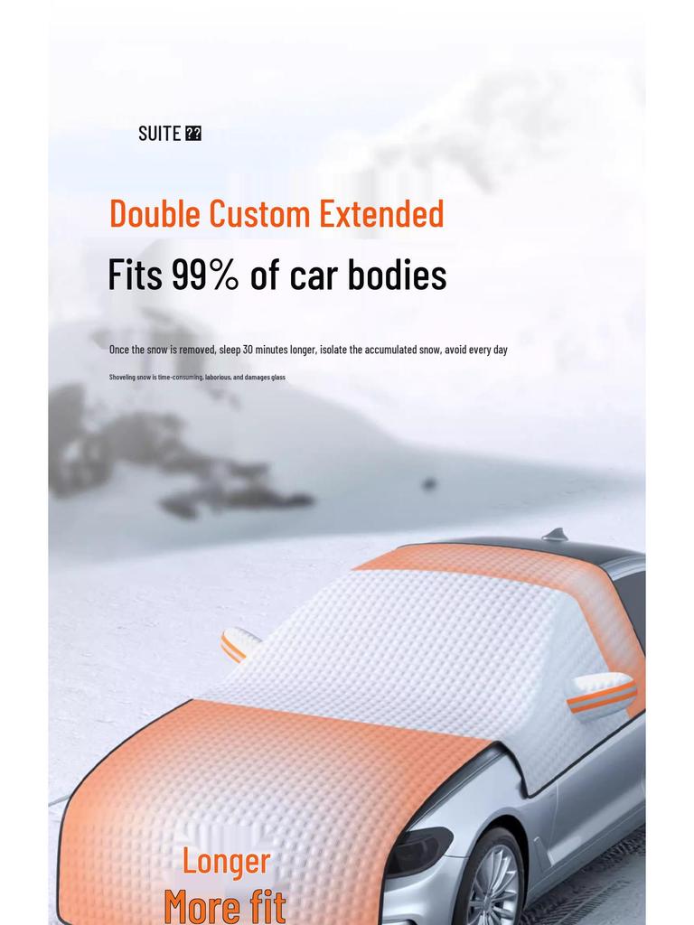 Windschutzscheiben Schnee- & Sonnenschutz: Verdickte Frostschutzabdeckung