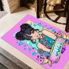 Huntress Power Unite Floor Rug Office Rug Design for Kitchen Hallway Entryway Balcony Antislip Carpet Decorate Offices