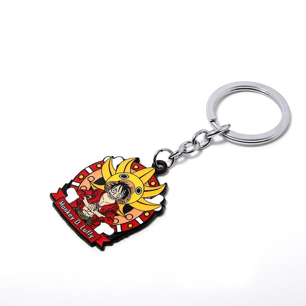 One Piece Monkey D Luffy Keychain Metal Pendant For Gift And Souvenir