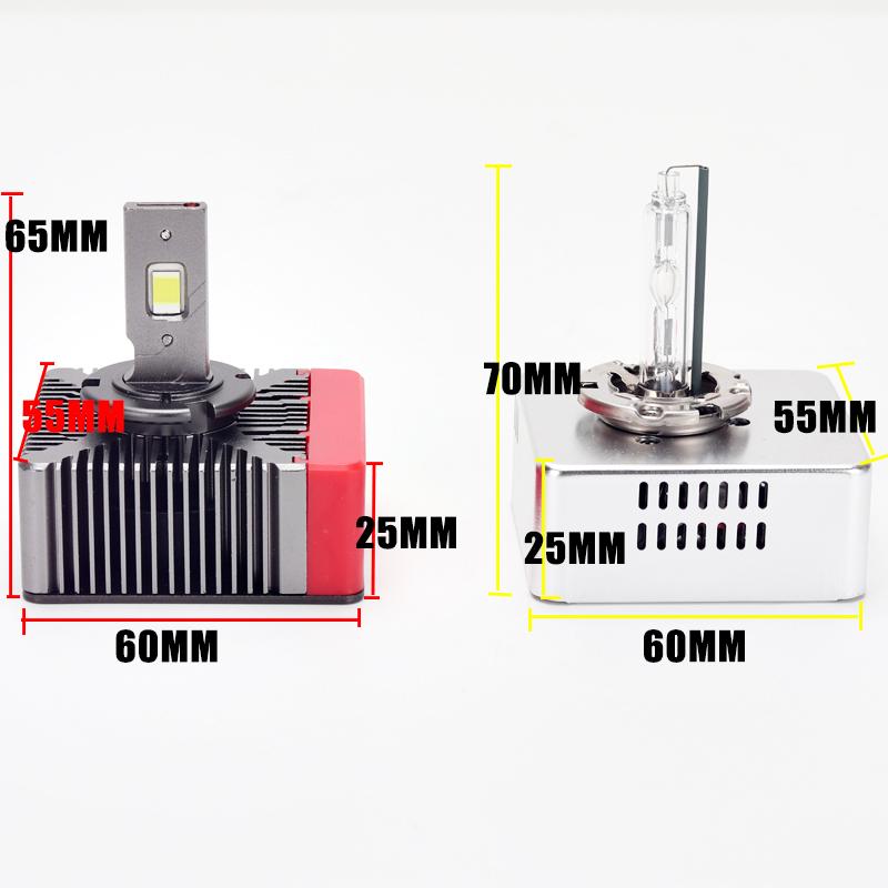 25W D5S LED Scheinwerfer 6000K Auto LED Licht