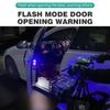 6 LED Car Door Lights Welcome Light Magnetic USB Charging Open Door Safe Emergency Warning Signal Lamp For Car Interior Atmosphere