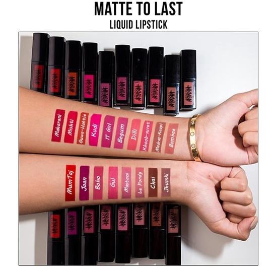 Nykaa Ykaa Matte To Last ! Liquid Lipstick Mishti 10 (4.5Ml)