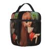 Bestselling Monster Furby Saves The Day! Plain Design Insulated Food Bag Backpacking Waterproof Lunch Bag