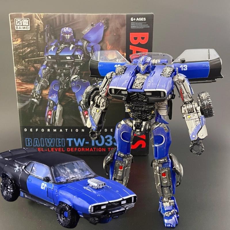16cm Transformation Toy Kids Dropkick Cool Action Figure Anime Robot Car Model Original Box NEW BAIWEI TW1033B KO XL SS46 Poseable Articulated Scale