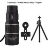 40x60 Outdoor Portable High Definition Green Film Monocular Telescope HD Scope Low Light Hiking Concert Photography Telescope