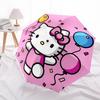 1pc Hello Kitty Automatic Umbrella Durable Iron Frame & Plastic Handle, Gift for Men & Women, Sturdy Construction, Best for Christmas, Helloween, Play