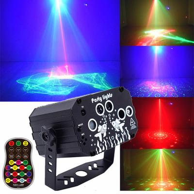 Aurora Pattern LED Stage Light RGB Laser Projector Lamp Disco Party Club DJ Lighting