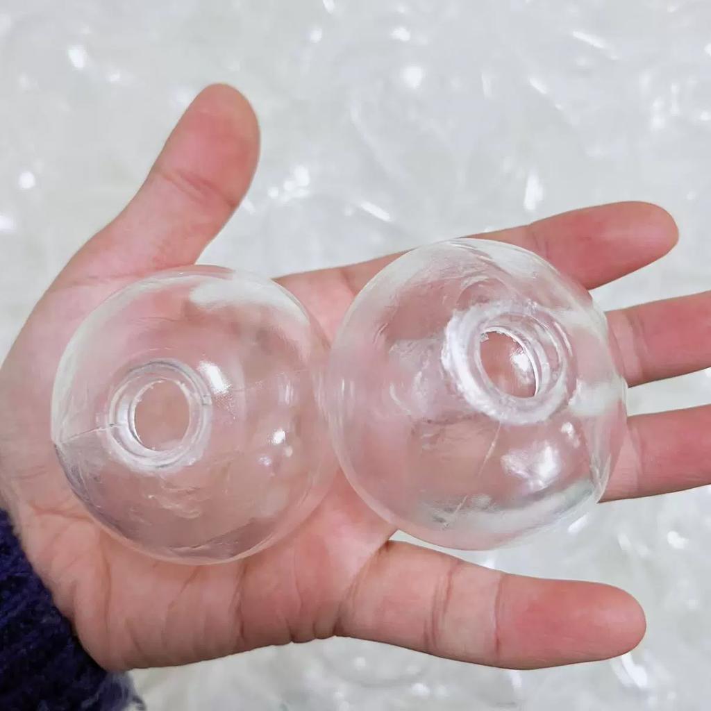 Stampi per Colata di Palline Antistress a Rimbalzo Lento Fai da Te Strumenti per la Creazione di Guscio Sferico Vuoto in TPR Giocattolo Creativo per Alleviare lo Stress e la Tensione