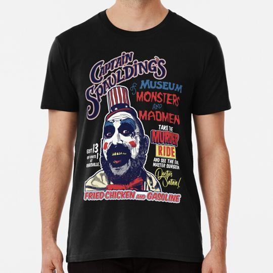 Футболка Captain Spaulding, размеры от S до 5XL, производство США S