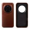 Vintage Crazy House Pattern Genuine Leather Case For Honor Magic 7 Pro Magic6 Pro Magic6 Aesthetic Full Wrapped Back Cover Retro