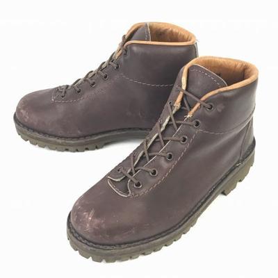 Włoskie buty trekkingowe vintage z lat 80-90 Palons skórzane rozmiar 39 24.5 brązowawy(UŻYWANY)