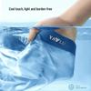 Yalu Men's Ice Silk Seamless Boxer Briefs 4-Pack