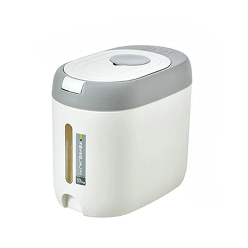 XIAOGUI 5KG/10KG Rice Dispenser Kitchen Organizer And Storage Container Home Box Cereal Jar Botes Cocina Almacenaje Alimentos