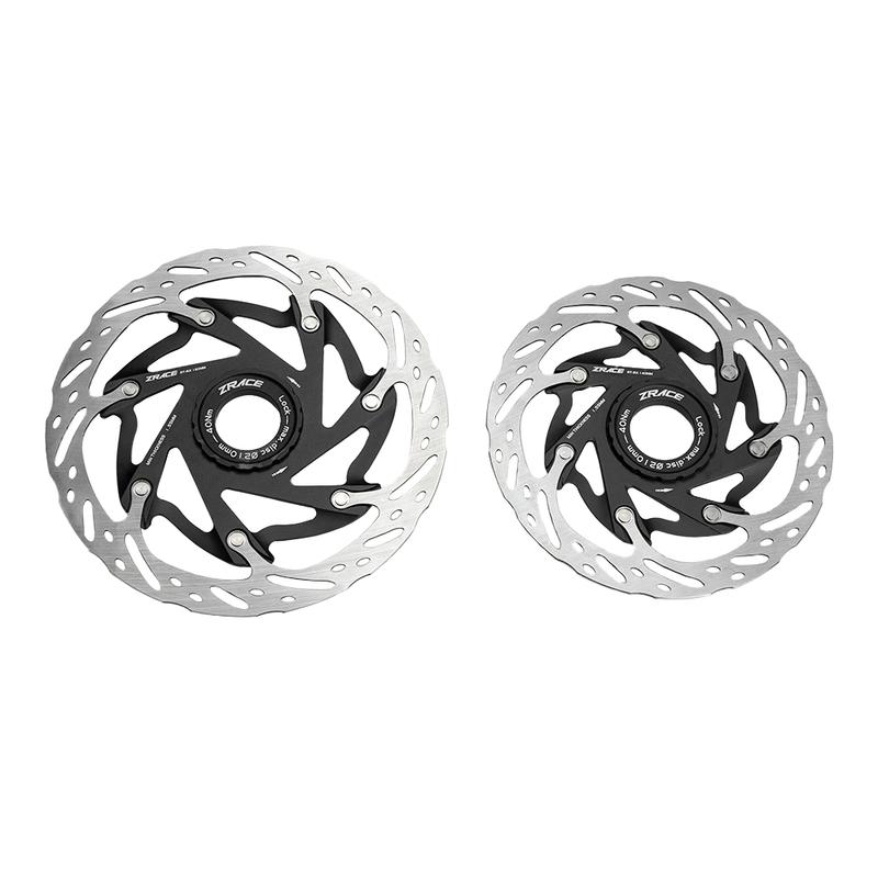 ZRACE RT-RX Center Lock Disc Rotor, Ultralight Strong Heat Dissipation Floating Rotor 140mm 160mm Road Disc Brake