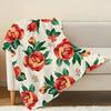 Year-Round Flannel Throw Blanket Thick Warm, Soft, Vibrant Perfect for Home, Guest Room, Single Use, Christmas & Halloween Decor