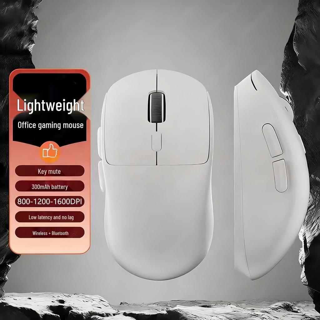 Universal Lightweight Wireless Bluetooth Mouse for Business, Office, and Home Use