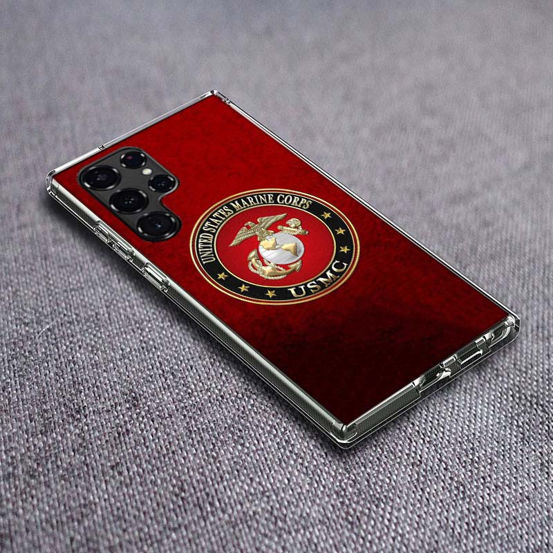 AMERICAN PATROIT Phone Case For Samsung Galaxy S24 S23 S21 S20 FE S22 S26 Ultra S25 Edge S10 Plus Cover Clear TPU Capa Shell Coq