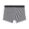 Off-White Checkered Color Block Printed Boxer Briefs Men Underwear Black OMUA003T22FAB0010110