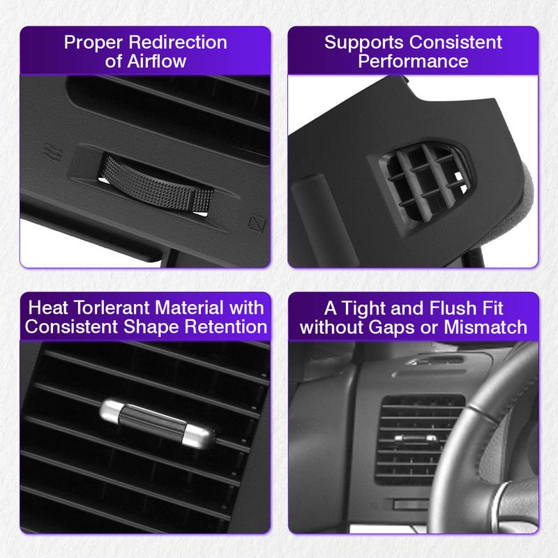 Car Front Dash Board Air Conditioner Outlet A/C Air Vents for Mitsubishi Pajero Montero Shogun 4 MK4 2006- LHD 8030A059XA