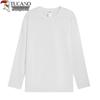 Woodpecker Women's 100% Cotton Basic Round Neck Long Sleeve T-Shirt