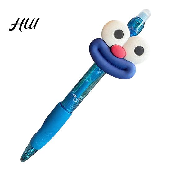 Cartoon Character Pen Cute Large Mouth Gel Ballpoint Pens Comfortable Grip Colorful Writing for School Office Party
