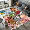 Large 3D Printing Animal Snake Pattern Carpet Rugs Living Room Sofa Kitchen Entrance Doormat Non Slip Hallway Balcony Floor Mat