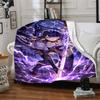 1pc Genshin Impact Beelzebul1 Blanket, Gift, for Men and Women, Soft Blanket, Good for Sofa Bed Couch Travel, Lightweight Flannel Blanket