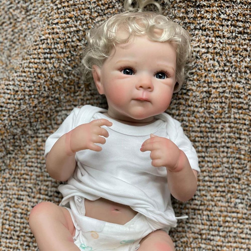 18 Inch Realistic-Newborn Baby Doll Bettie Full Body Vinyl Reborn Baby Dolls Real Life Baby Dolls with Complete Accessories