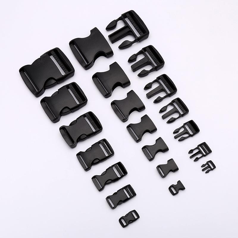 

Регульована пластикова пряжка для поясних сумок та рюкзаків, 1-5 см