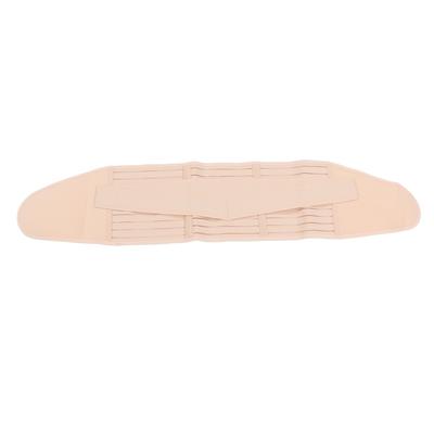 Postpartale Bauchbinde Polyester Abdominalbinder Stützwickelgürtel Body Shaper für Frauen Hautfarbe